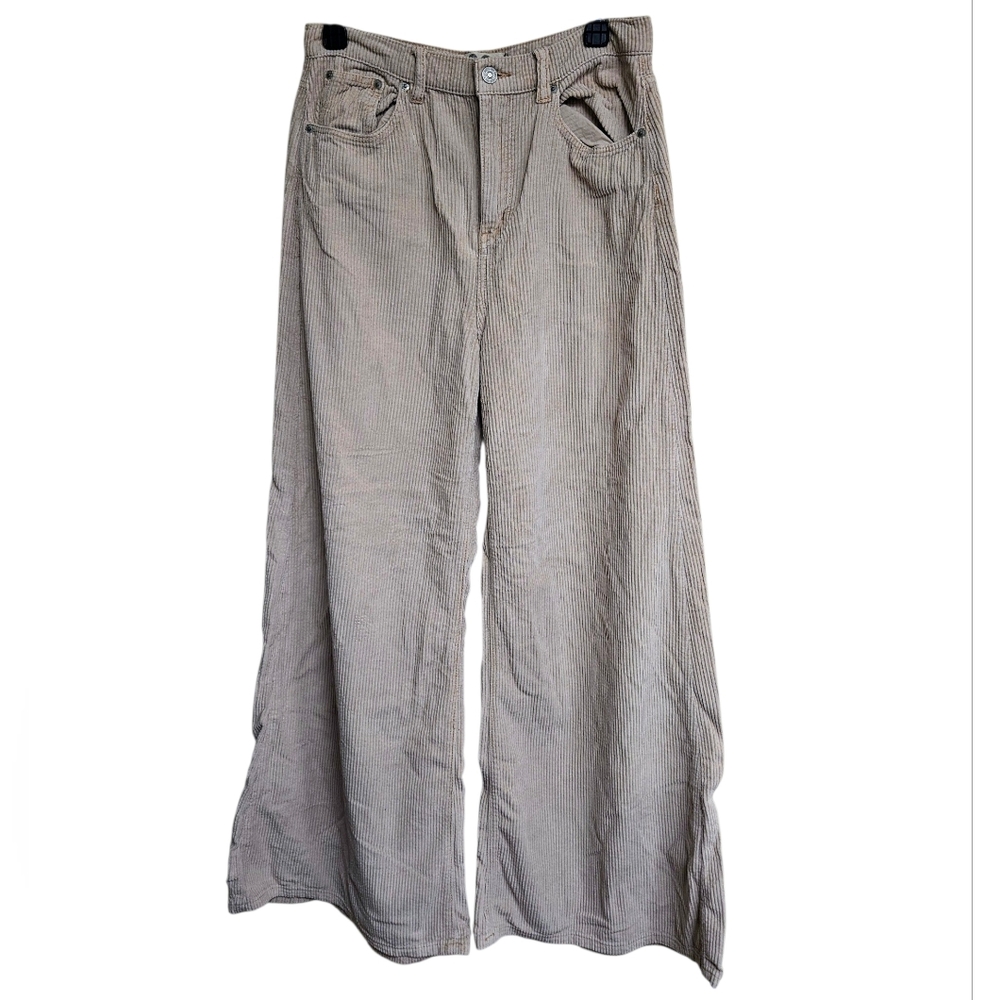 WE THE FREE 29 Wide Leg Blush Pale Pink Cordoroy Pants